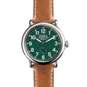 Shinola Runwell 41mm Brown Leather Strap Watch