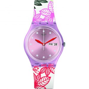 Swatch Summer Leaves Watch