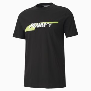 Avenir Graphic T-shirt voor Heren, Zwart, Maat XS | PUMA