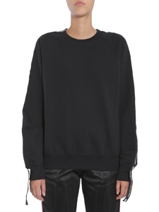 forte couture sweatshirt with side logo band