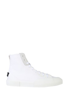 givenchy long cotton canvas sneakers