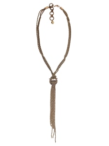 lanvin neckalce with knot