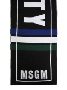 msgm wool blend scarf