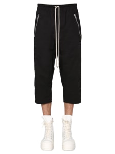 rick owens cropped trousers