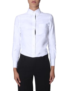 thom browne embroidered shirt