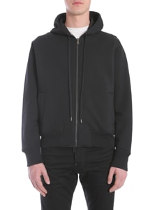 versace hooded sweatshirt with zip