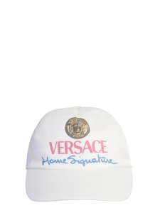 versace logo baseball hat