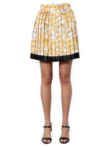 versace pleated skirt