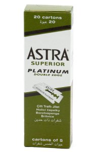 Astra double edge scheermesjes Superior Platinum 100 stuks