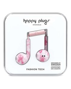 Happy Plugs Earbud Plus Pink Marble