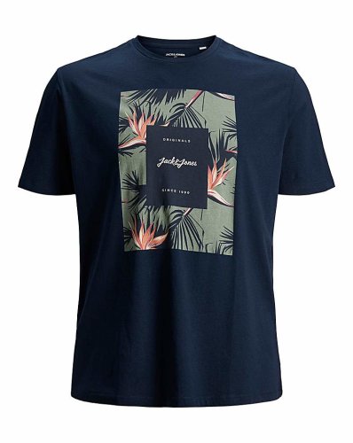 Jack & Jones Floral Print T-Shirt