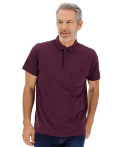 Mulberry Stretch Jersey Polo Long