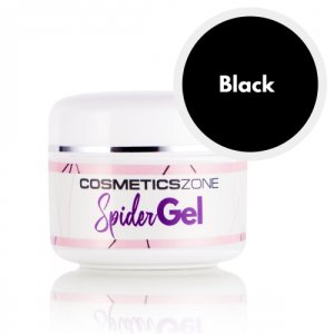 Spider Gel czarny Cosmetics Zone - 5ml