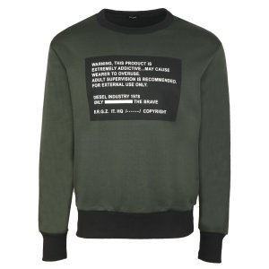 Diesel - S-bay mesh sweatshirt