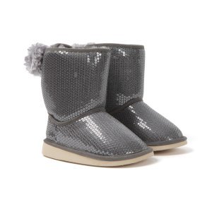 Sequin Fur Lined Boot