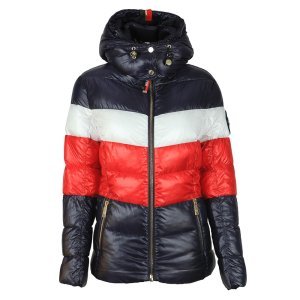 Holland Cooper - Tri colour puffer jacket