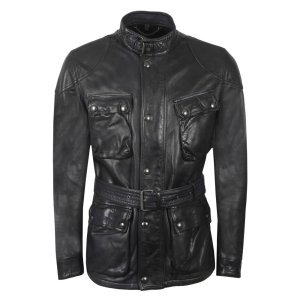 Belstaff - Trialmaster panther leather jacket