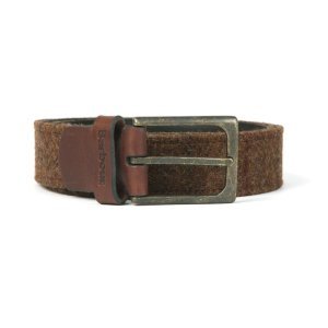Barbour Lifestyle - Tweed leather belt
