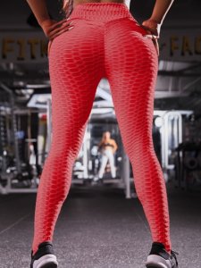 Breathable Solid High Waist Running Womens Pants