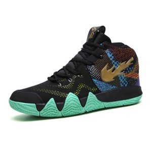 Sports Lace-Up Mesh Mens Basketball Shoes