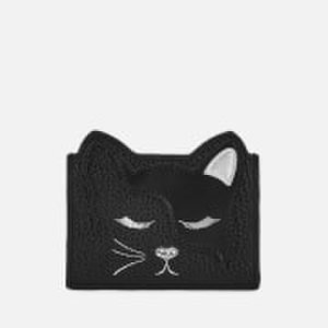 Ted Baker Women's Ellsi Applique Cat Card Holder - Black