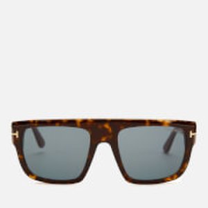 Tom Ford Men's Alessio Sunglasses - Dark Havana/Blue