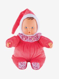 Babipouce 1001 Flowers Doll, Corolle pink medium solid with desig