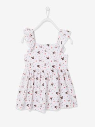 Disney Minnie Mouse® Dress, for Baby Girls white/print
