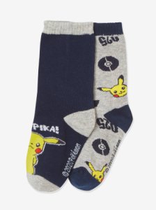 Pack of 2 pairs of Socks, Pokemon® grey medium two color/multicol