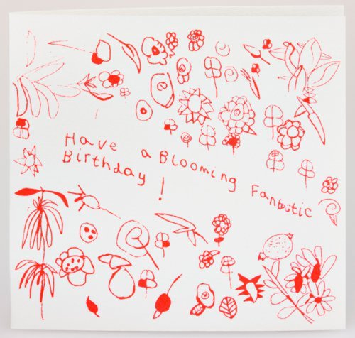 ARTHOUSE Unlimited Charity Blooming Fantastic Birthday Card
