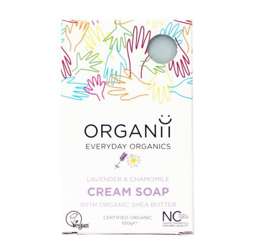 Organii Organic Lavender & Chamomile Cream Soap - 100g