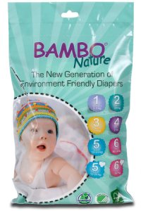 Bambo Nature Disposable Nappy Travel Pack - Maxi - Size 4