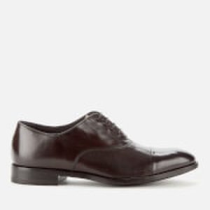 Paul Smith Men's Brent Leather Toe Cap Oxford Shoes - Dark Brown