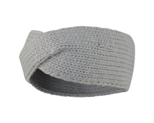 Women's Persona Knitted Headband Argent Grey