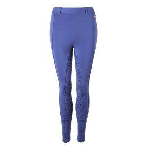 Aubrion Ladies Albany Full Seat Riding Tights Blue