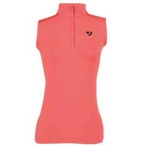 Aubrion Ladies Westbourne Sleeveless Baselayer Coral