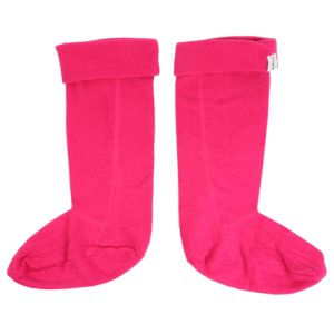 Barbour Unisex Fleece Wellington Socks Fuschia
