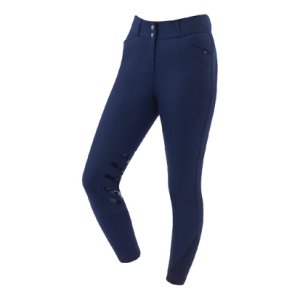 Dublin Ladies Ascent Pro Form Gel Knee Patch High Rise Breeches Navy