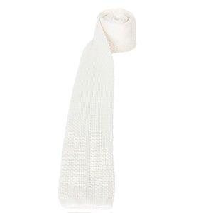 Equetech Adult Knitted Competition Tie White