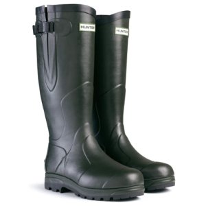 Hunter Unisex Balmoral Classic Wellington Boots Dark Olive