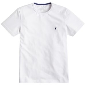 Joules Men's Laundered Jersey T-Shirt White