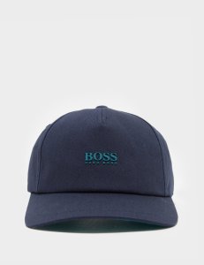 Men's BOSS Fresco Central Logo Cap Blue, Blue