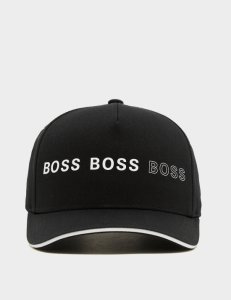 Men's BOSS Multi Logo Cap Black, Black