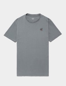 Mens Vivienne Westwood Anglomania Double Orb Short Sleeve T-Shirt Grey, Grey
