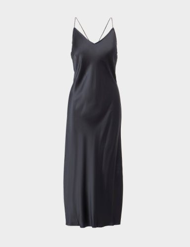 Women's Calvin Klein Womenswear Iconic Silm Maxi Dress Black, Black