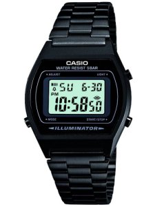 Casio CASIO Collection Retro Digital Black Bracelet Watch B640WB-1AEF