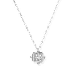 ChloBo Ariella Silver Venetian Goddess Chain Necklace SNA889