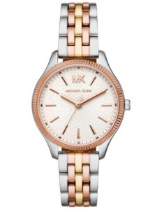 Michael Kors Ladies Lexington Tricolour Cream Dial Bracelet Watch MK6642