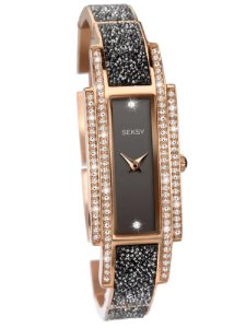 Sekonda Seksy Rocks Ladies Rose-Tone Bracelet Watch 2585
