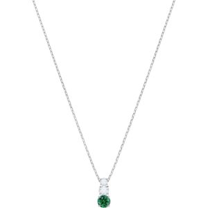 Swarovski Attract Trilogy Green Crystal Pendant 5416153